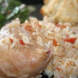Cheesy Crock Pot Chicken With Rice