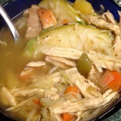 Chicken with Cabbage and Apples