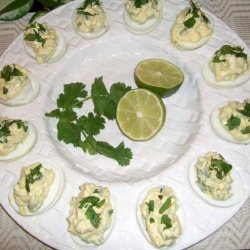 Mexican Slowboats (Deviled Eggs)