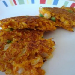 Curried Sweet Potato Fritters