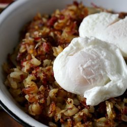 Healthy Corned Beef Hash With Fried Eggs