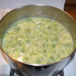 Broccoli/Cauliflower Soup