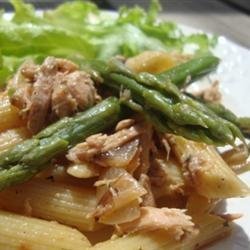 Farfalle with Asparagus and Smoked Salmon