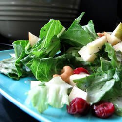 Winter Fruit Salad with Lemon Poppyseed Dressing