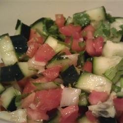 Thai Cucumber Tomato  Salad