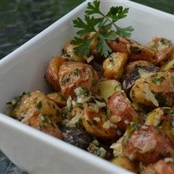 Roasted New Potato Salad With Olives
