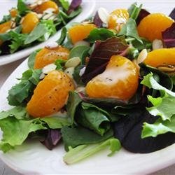 Spinach Salad with Poppy Seed Dressing