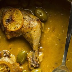 Chicken With Preserved Lemons and Olives