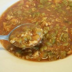 Beefy Lentil Vegetable Soup