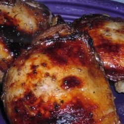Balsamic Roasted Chicken Thighs