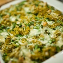 Double Cheese Spinach Casserole