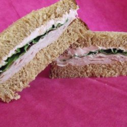 Pink Turkey Sandwich