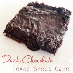 Dark Chocolate Sheet Cake