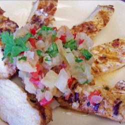 Grilled Southwestern Chicken With Pineapple Salsa