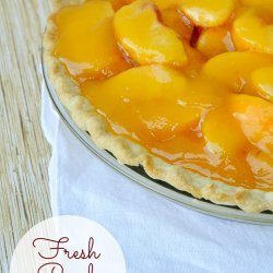 Fresh Peach Pie