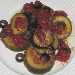 Healthy Italian Style Zucchini and Tomato Stir Fry
