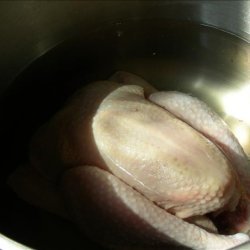 Brining a  3 1/2-4 #  Chicken