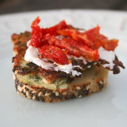 Zucchini with Sun-Dried Tomatoes