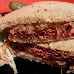 Ww 6 Points - Roast Beef Sandwiches With Caramelized Onions