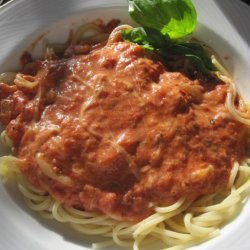 Quick and Easy Vodka Sauce