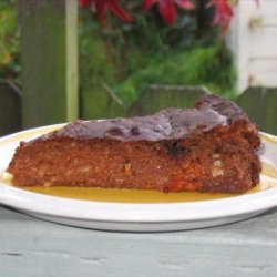 Gluten-Free Persimmon Pecan Cake