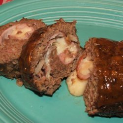 Sweet-Glazed Spiral Meatloaf W/Ham and Swiss