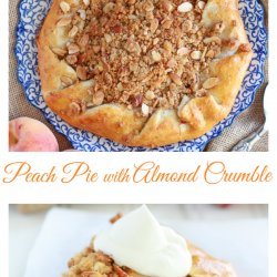 Peach and Almond Pie