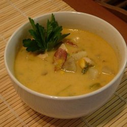 Chicken Chowder With Bacon