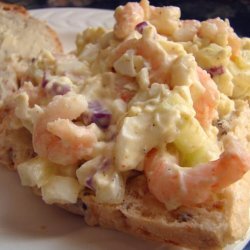 Not Your Grandma’s Egg Salad (Curried Egg Salad With Shrim
