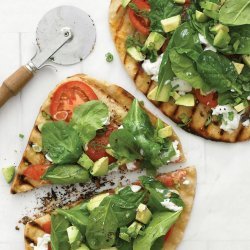 West Coast Grilled Vegetable Pizza