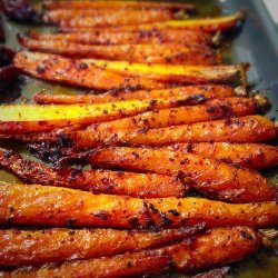 Roasted Carrots in Olive Oil