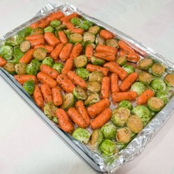 Brussels Sprouts and Baby Carrots