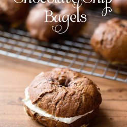 Chocolate Chocolate Chip Bagels