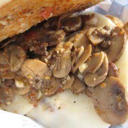 Chicken with Mushrooms and Provolone