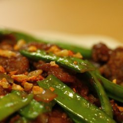 Oyster Sauce Beef and Snow Peas