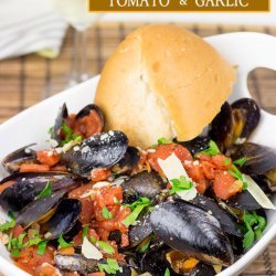 Mussels with Tomato and Garlic