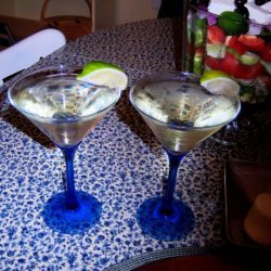 Lime and Elderflower Martini