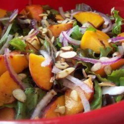 Peach Salad With Balsamic Dressing