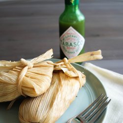 Green Chile Chicken Tamales