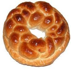 Romanian Cozonac  or Colac - a Christmas Bread