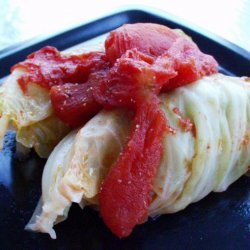 Pigs in the Blanket Aka Stuffed Cabbage