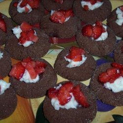 Chocolate-Strawberry Thumbprint Cookies