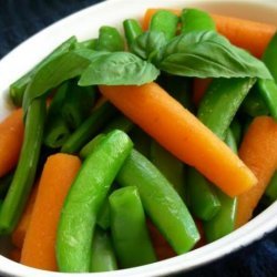Carrots With Sugar Snap Peas