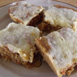 Spicy Carrot-Cake Bars