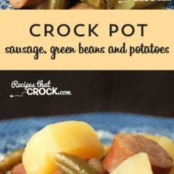 Crock-Pot Beans & Sausage