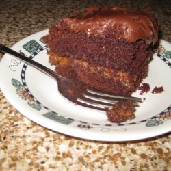 Sharon's Chocolate Caramel Cake