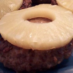 BBQ Parmesan Burgers with Pineapple