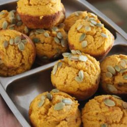Pumpkin Corn Muffins