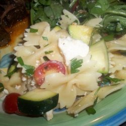 Pioneer Woman's Pasta Salad With Tomatoes, Zucchini and Feta