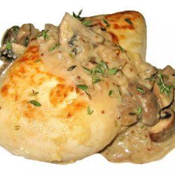 Chicken Breasts With Champagne Sauce